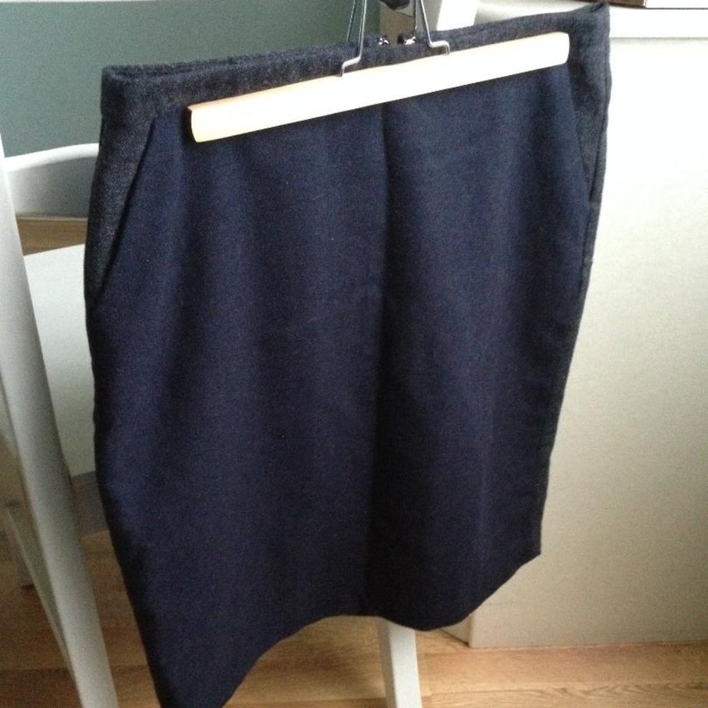 Tommy Hilfiger panel Wool skirt with Pockets